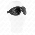 Kink – Schwarzes Stirnband mit Rautenmuster 20,5 x 6 Cm