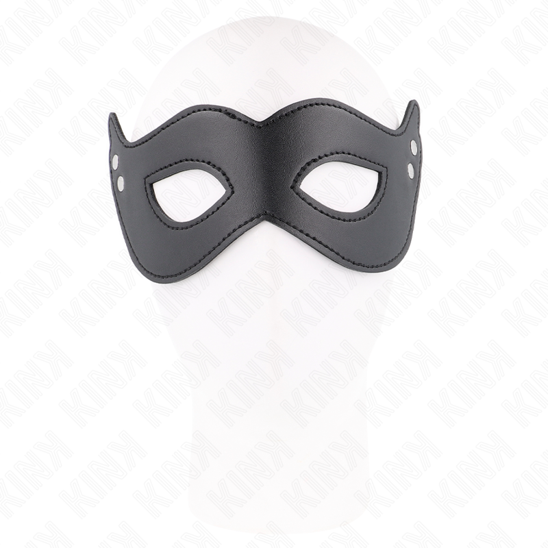 Kink – Kunstledermaske mit Nieten Modell 1 26 x 8 Cm