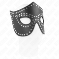 Kink – Kunstledermaske mit Nieten Modell 2 30 x 12 Cm