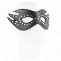 Kink – Kunstledermaske mit Nieten Modell 3 26 x 9,5 Cm