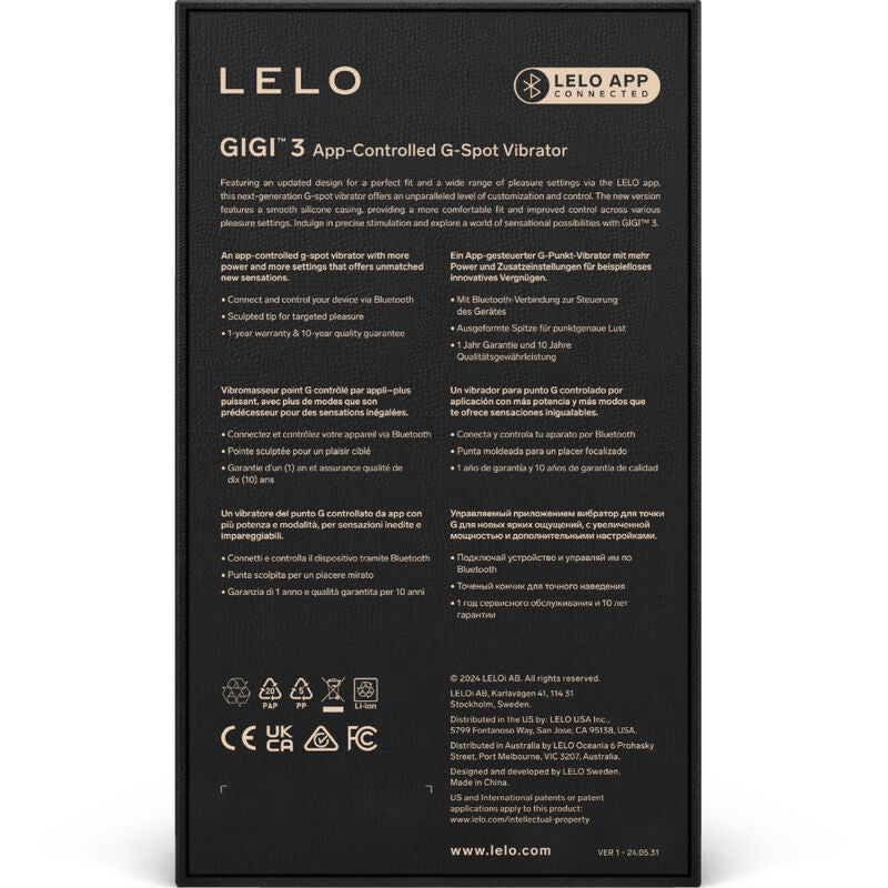 Lelo – Gigi™ 3 G-Spot-Vibrator Rosa