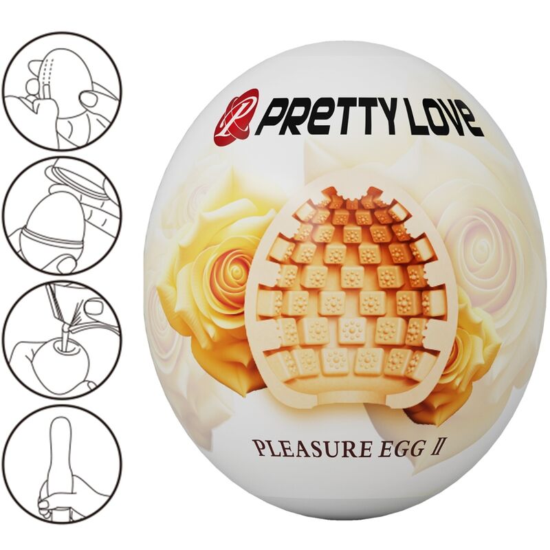 Pretty Love – Männlicher Masturbator, Eierfleisch