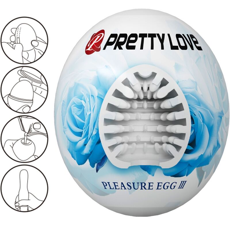 Pretty Love – Männlicher Masturbator Eierweiss
