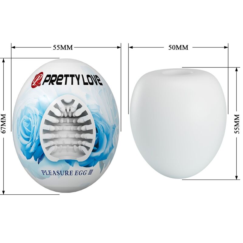 Pretty Love – Männlicher Masturbator Eierweiss
