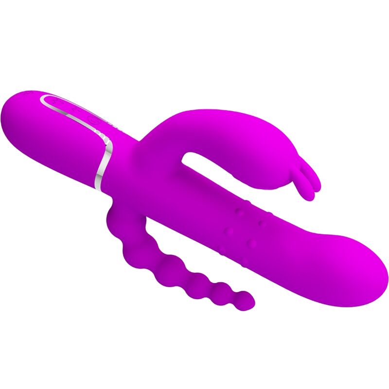 Pretty Love – Cammy Triple Vibrator Multifunktion 4 in 1 Rosa