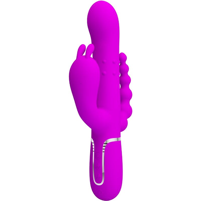 Pretty Love – Cammy Triple Vibrator Multifunktion 4 in 1 Rosa