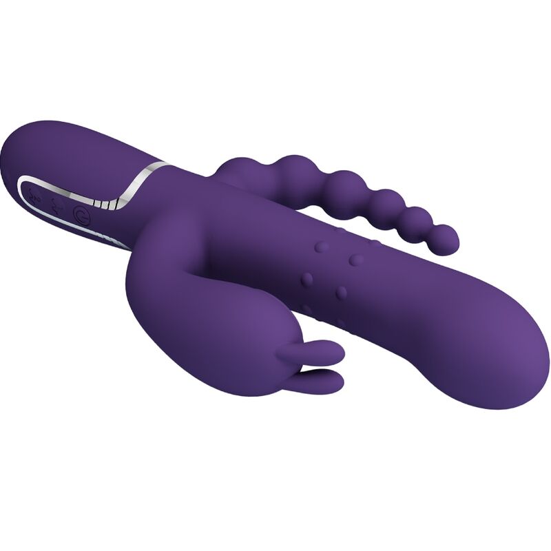 Pretty Love – Cammy Triple Vibrator Multifunktion 4 in 1 Lila