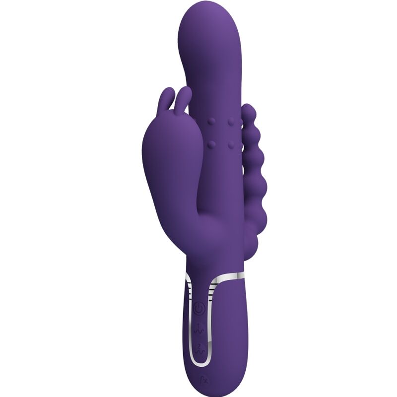 Pretty Love – Cammy Triple Vibrator Multifunktion 4 in 1 Lila