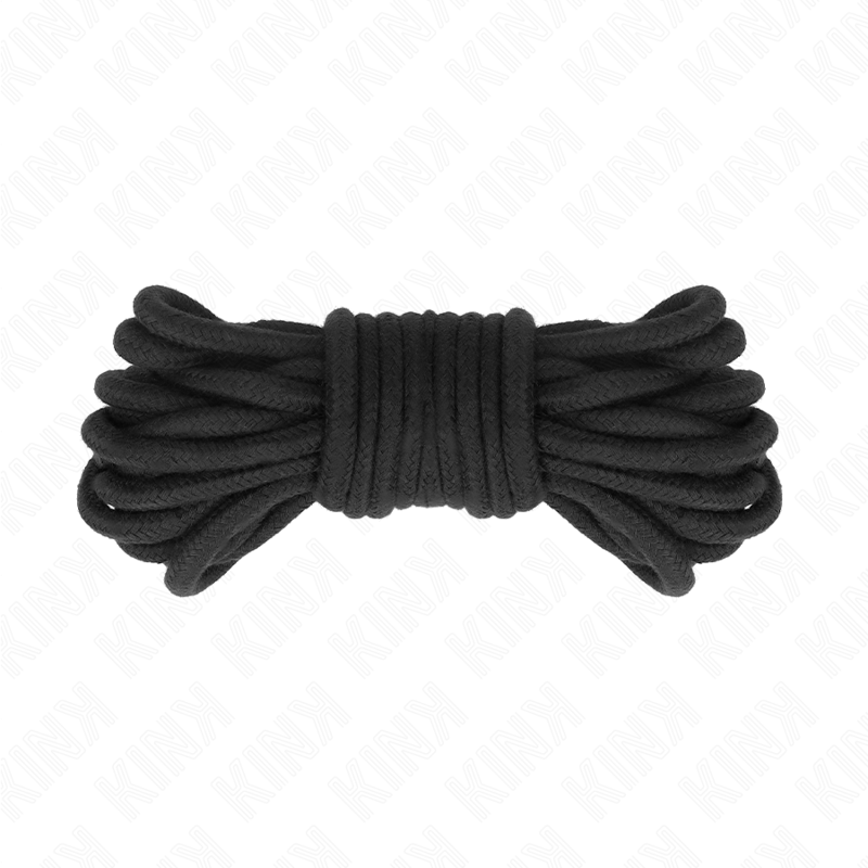 Kink – Baumwollseil 5 Meter Schwarz