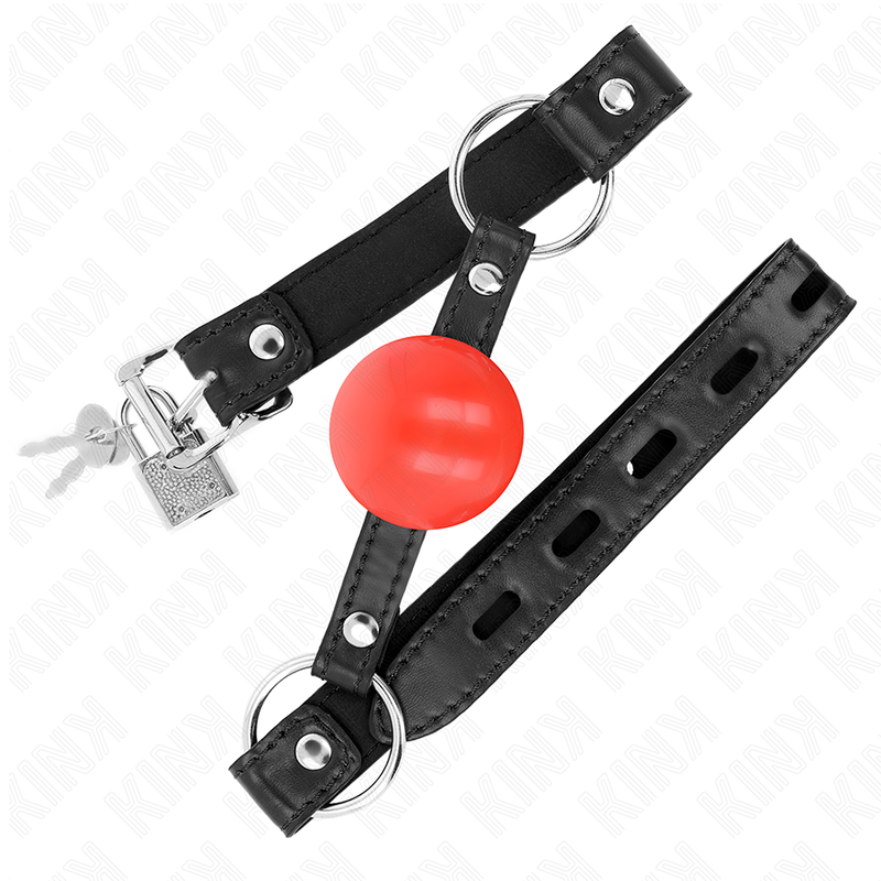 Kink – Roter Tpe-Ball 4 Cm Knebel 60 x 2 Cm