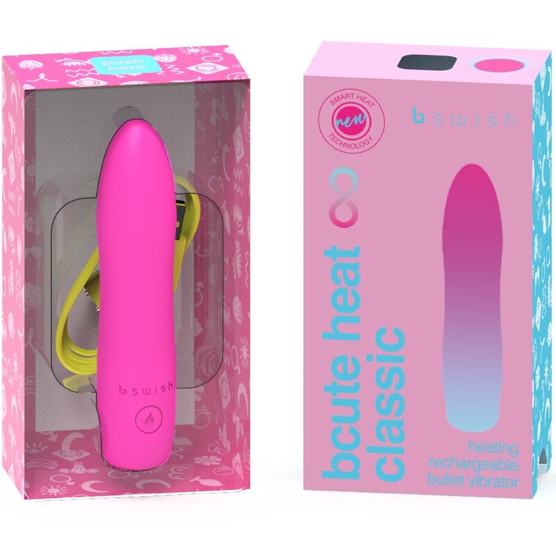 B Bcute Infinite Heat Classic Heizbarer Vibrator Pink