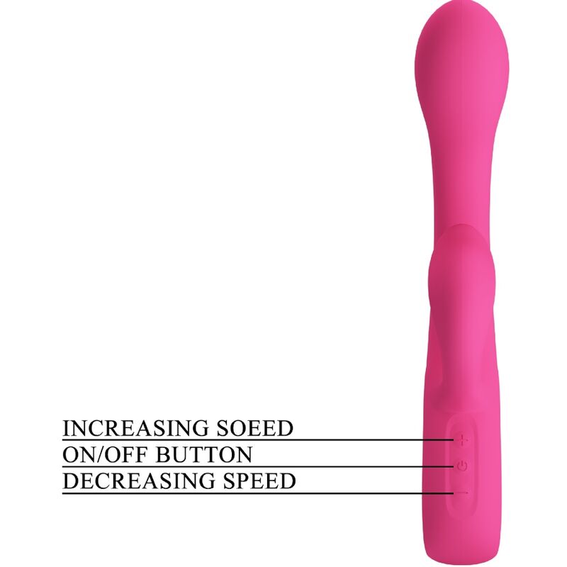 Pretty Love – Fritz Rabbit Vibrator 12 Vibrationen Rosa
