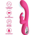 Pretty Love – Novak Rabbit Vibrator 12 Vibrationen Rosa