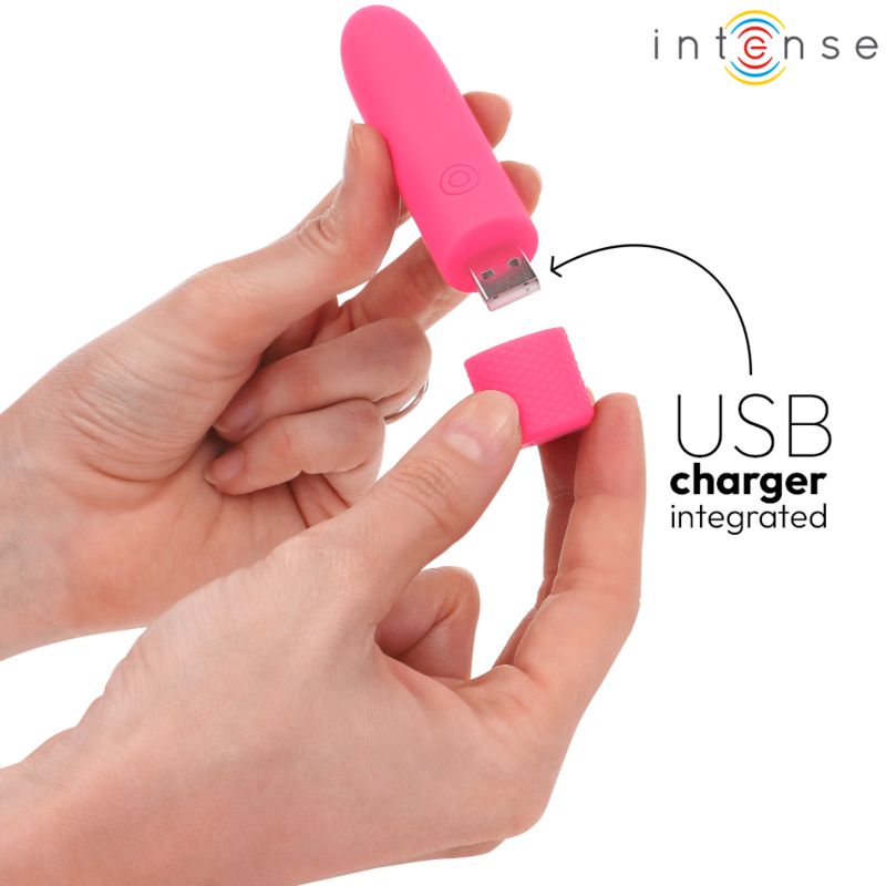 Intense – Symone Usb Wiederaufladbarer Vibrierender Bullet 8 Vibrat...