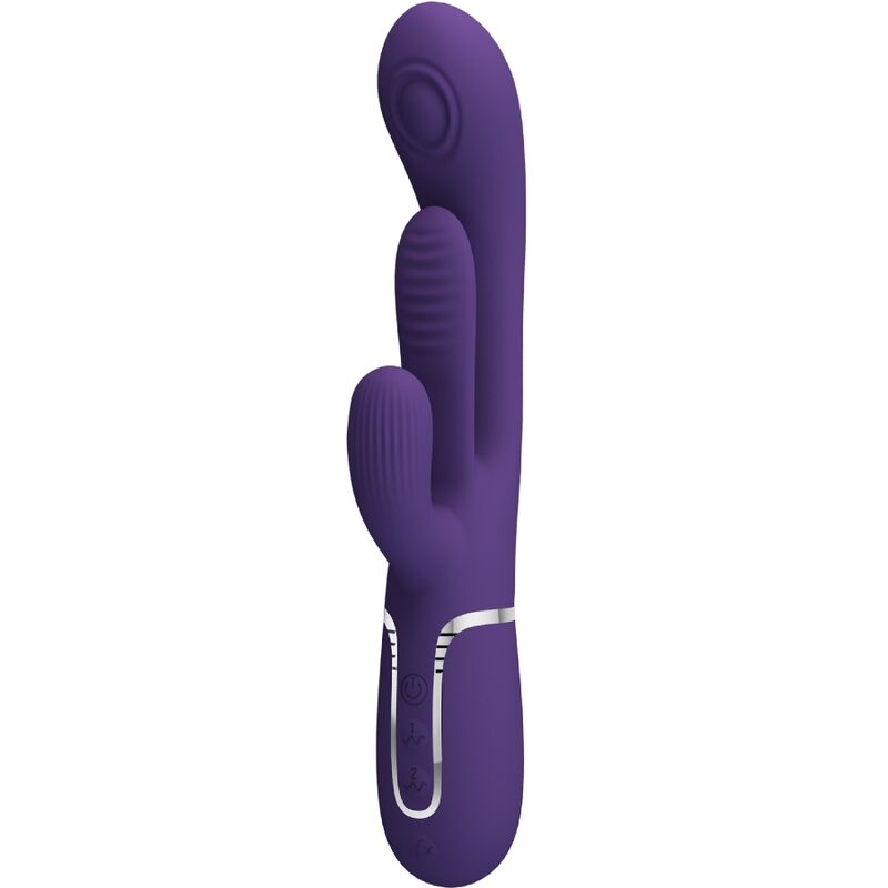 Pretty Love – Shania Triple Rabbit Vibrator Multifunktions-Lila