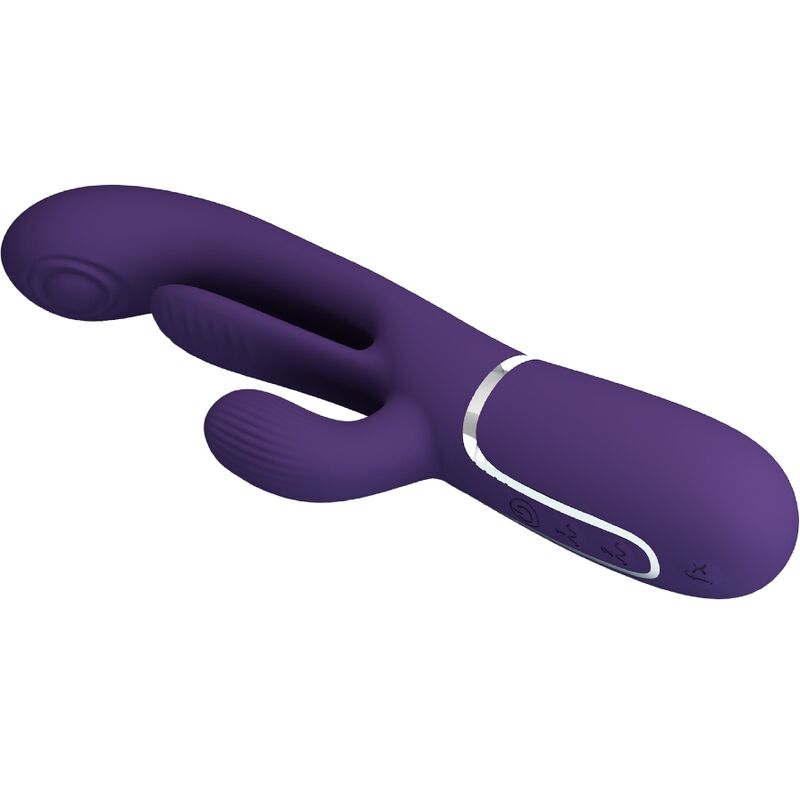 Pretty Love – Shania Triple Rabbit Vibrator Multifunktions-Lila