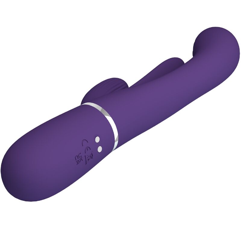 Pretty Love – Shania Triple Rabbit Vibrator Multifunktions-Lila
