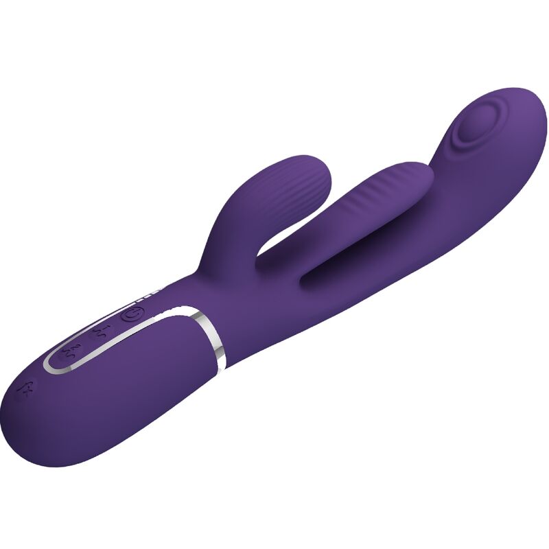 Pretty Love – Shania Triple Rabbit Vibrator Multifunktions-Lila