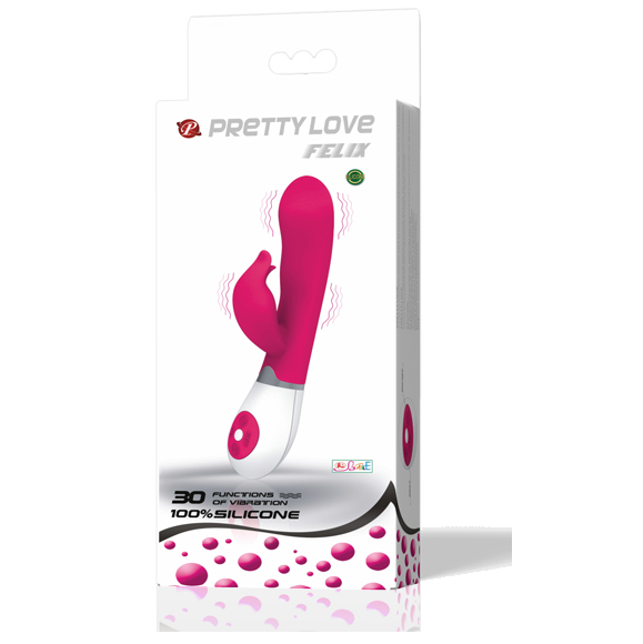 High Tech Pretty Love - Flirtation Vibrator mit Felix-Stimulator