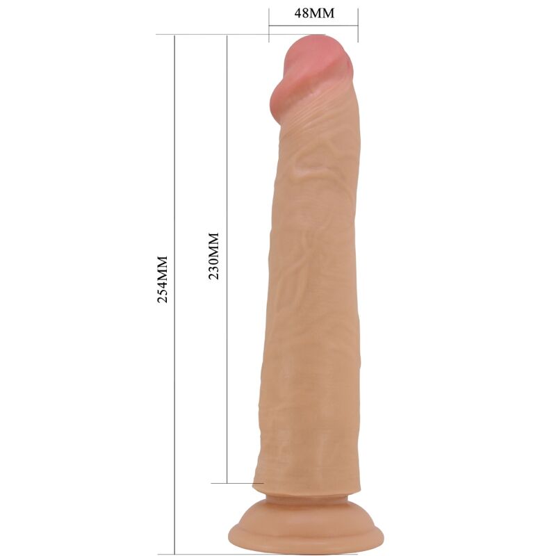 Pretty Love – Sharife Realistischer Dildo 25 Cm Fleisch