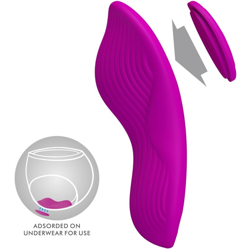 Remote Romario Auflegbarer Klitoris-stimulator mit Fernbedienung