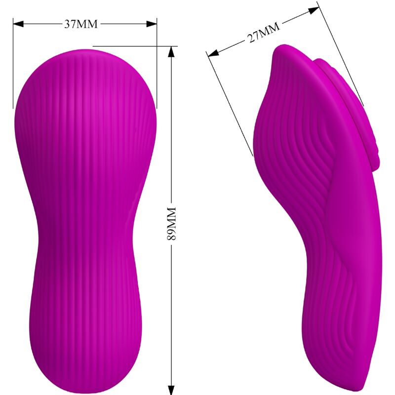 Remote Romario Auflegbarer Klitoris-stimulator mit Fernbedienung