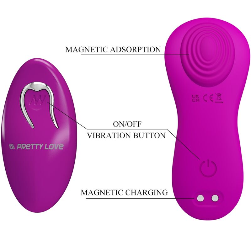 Remote Romario Auflegbarer Klitoris-stimulator mit Fernbedienung
