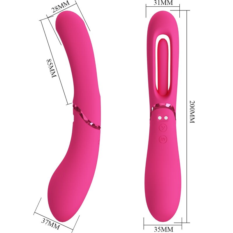 Romance Lexie G-spot Vibrator 7 Vibrationen Rosa