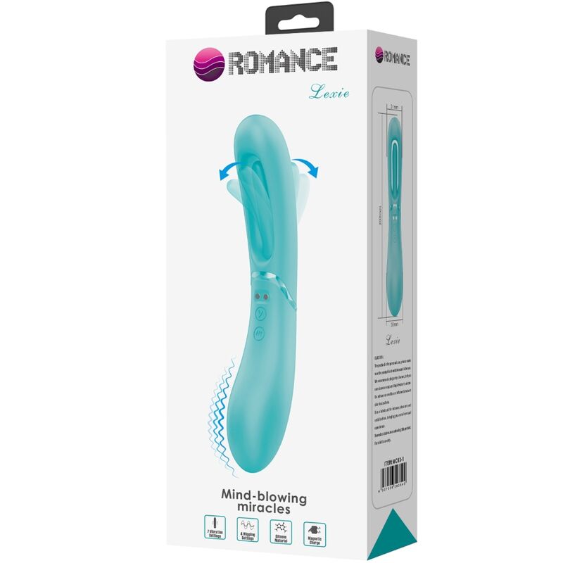 Romance Lexie G-spot Vibrator 7 Vibrationen Blau