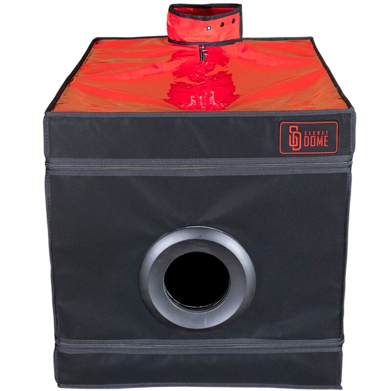 Secret Dome Kink Club La Niche – BDSM-Kabine schwarz/rot