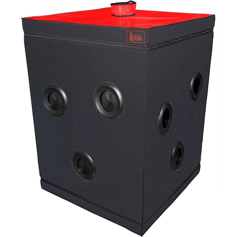 Secret Dome Kink Club Cabin Scandale – Schwarz & Rot