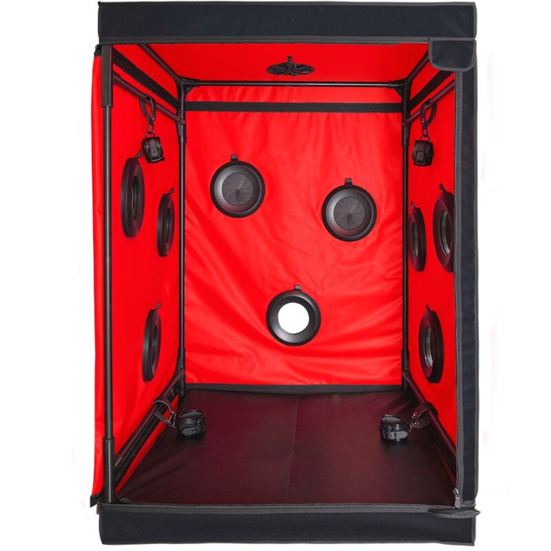 Secret Dome Kink Club Cabin Scandale – Schwarz & Rot