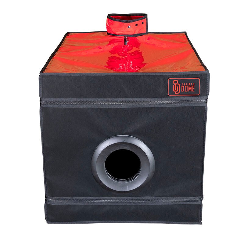 Secret Dome Kink Club La Niche – BDSM-Kabine schwarz/rot