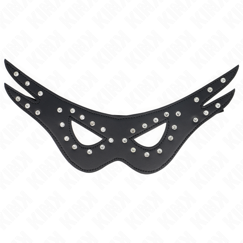 Kink – Sexy Kunstledermaske Modell 2 27 x 13 Cm