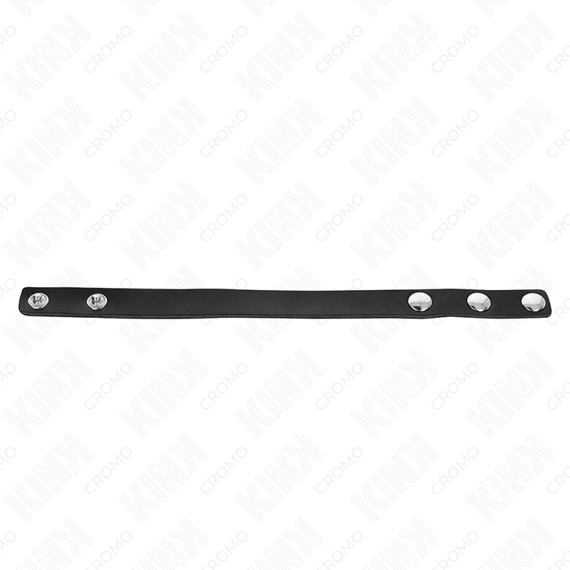 Kink Penisring aus Leder mit Druckverschluss 21,5 x 1,5 cm