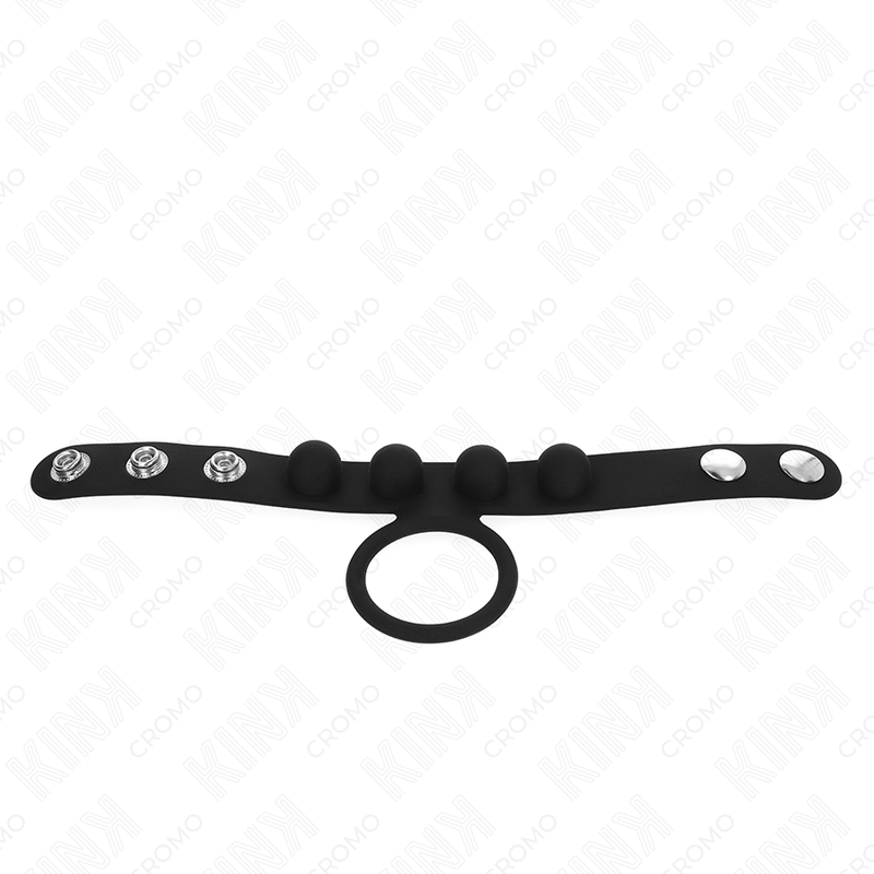 Kink Leder Penisring 3,5 cm mit Druckverschluss 23 x 2 cm