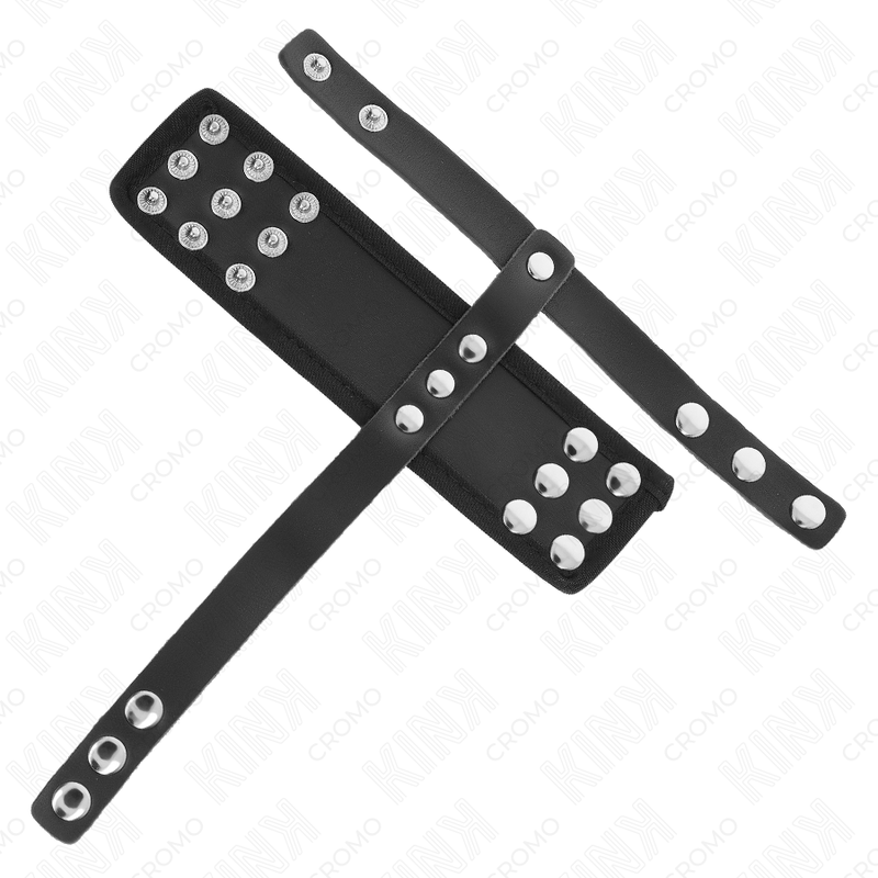 Kink Peniskäfigring aus Leder mit Verstellbarem Beschichtetem