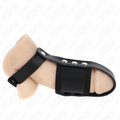 Kink Peniskäfigring aus Leder mit Verstellbarem Beschichtetem