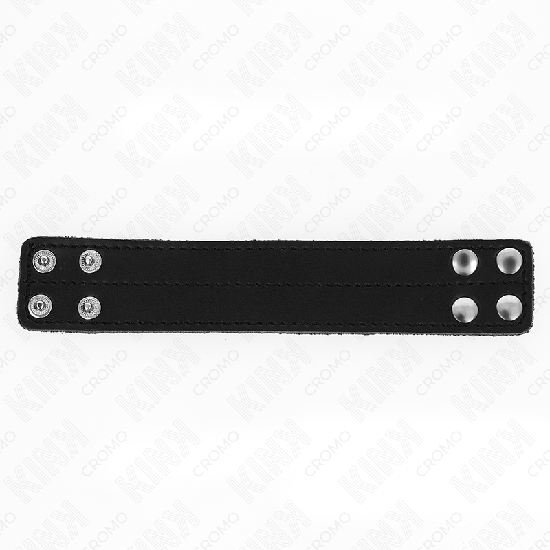 Kink Penisring aus Leder mit Druckverschluss 18,5 x 3,3 cm