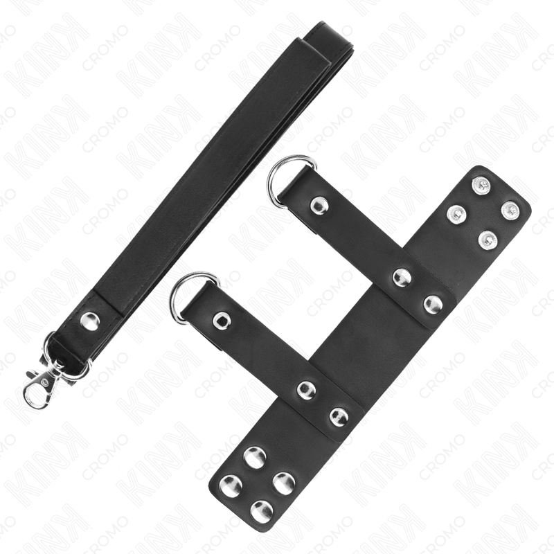 Kink Penisring mit Verstellbarem Lederband