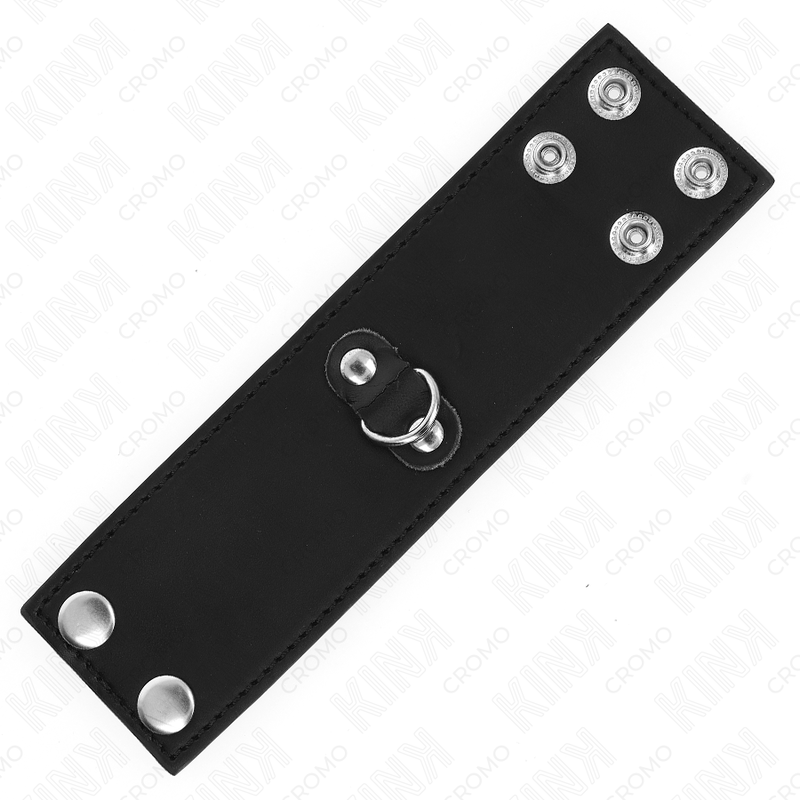 Kink Leder Penisring mit Druckverschluss 18 x 5 cm