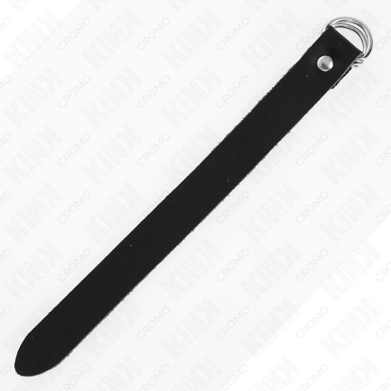 Kink Leder Penisring mit Druckverschluss 22 x 2 cm