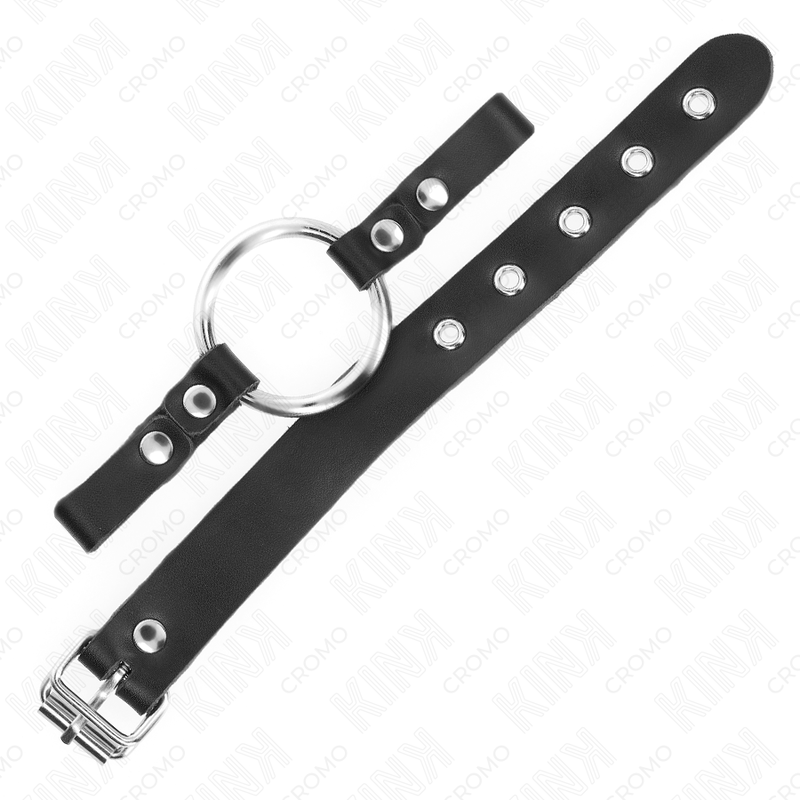 Kink Penisring aus Leder mit Schnallverschluss 22 x 2 cm mit