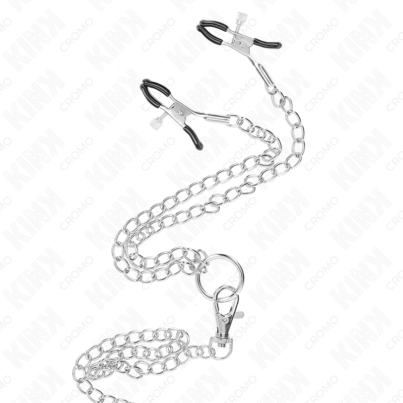 Kink – Dreifach Chrom Metall Penisring 3,8 Cm bis 5 Cm mit 26 Cm Me...