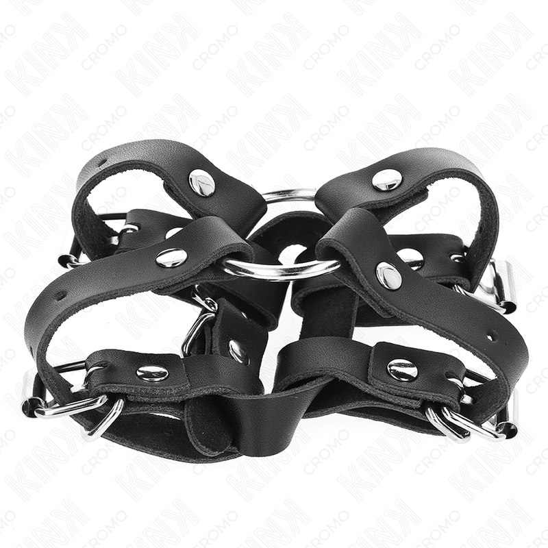 Kink Penisring mit Mehreren Verstellbaren Riemen