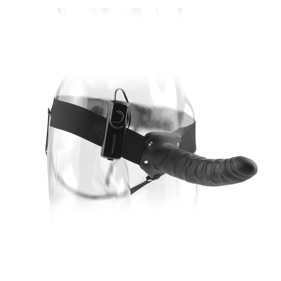 Fetish Fantasy Series 19 cm Vibrierender Hohl-Strap-On Schwarz