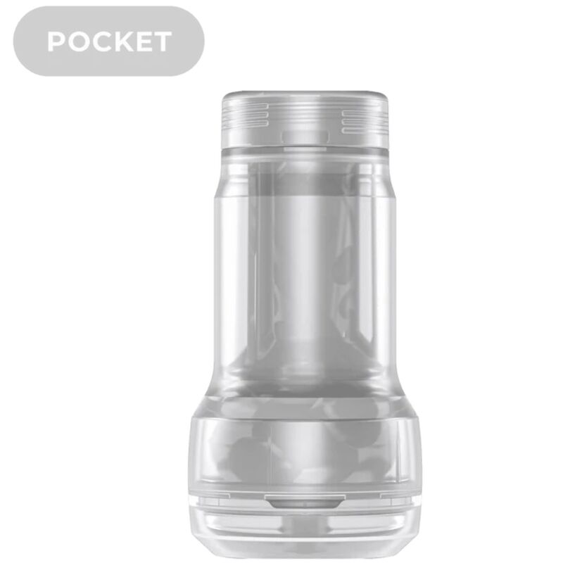 Kiiroo Feel Pocket Stroker Kristall von Kiiroo Transparent