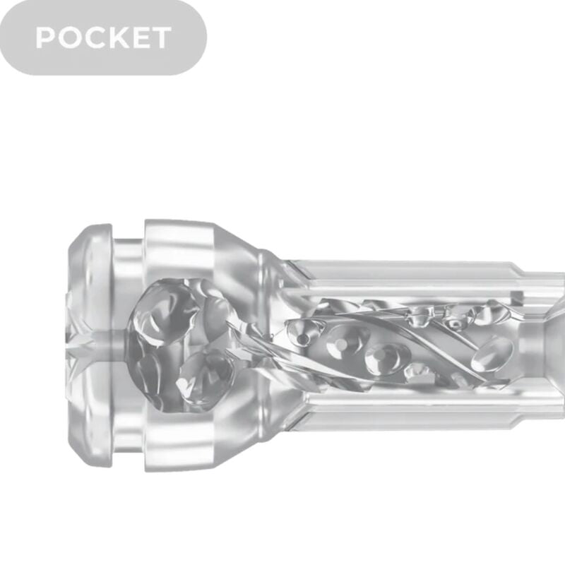 Kiiroo Feel Pocket Stroker Kristall von Kiiroo Transparent
