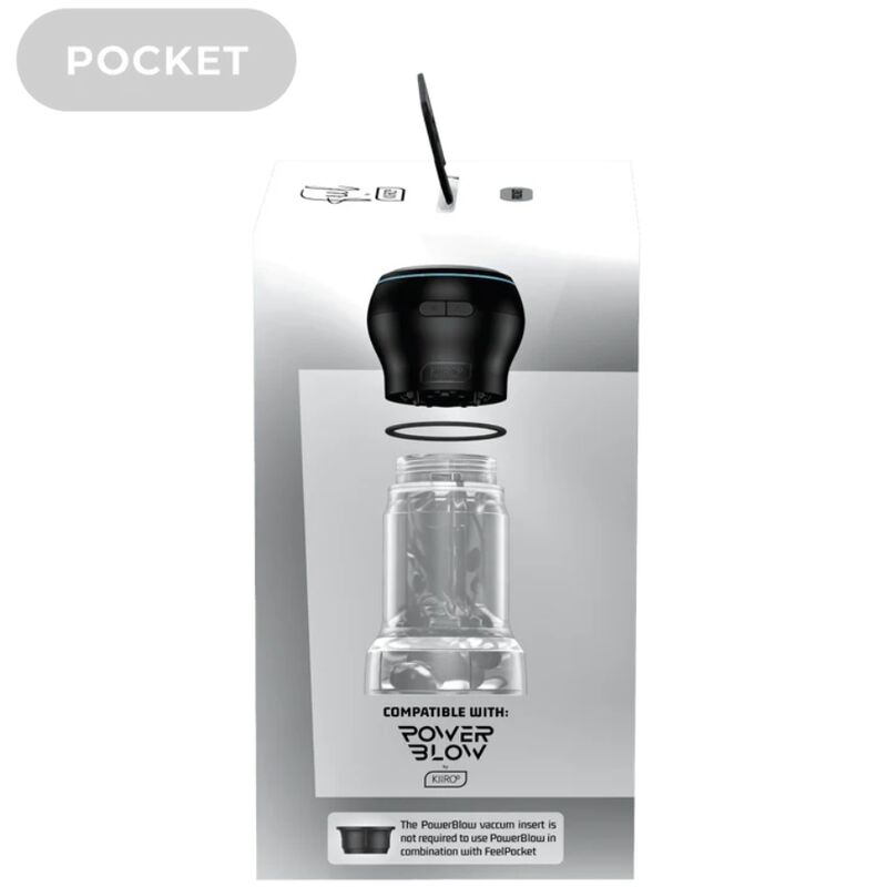Kiiroo Fühlen Sie Pocket Stroker + Power Blow Combo