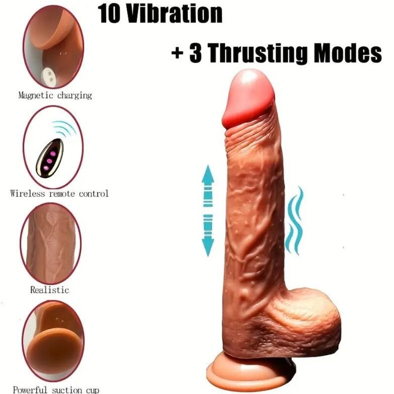 Armony – Wiederaufladbarer Vibrierender Realistischer Dildo